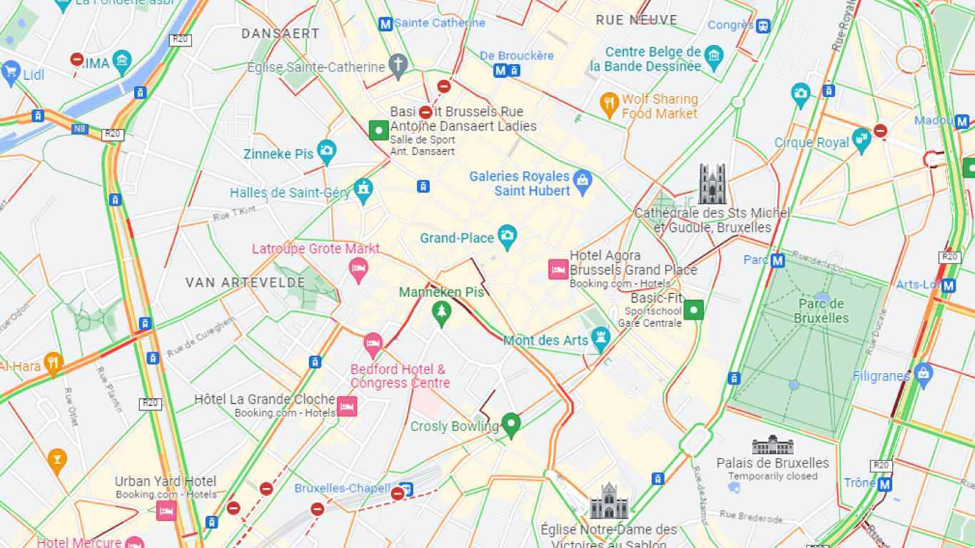 Belgium Map